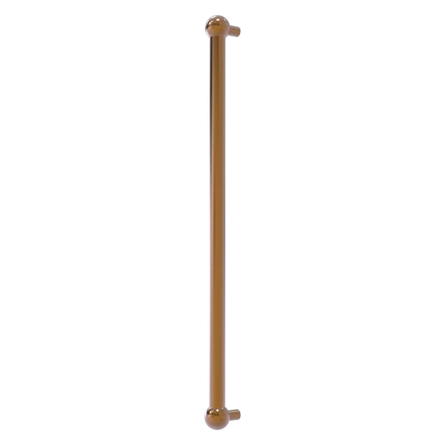 Allied Brass C-30-RP 18" x 1" Brushed Bronze Solid Brass Refrigerator Pull