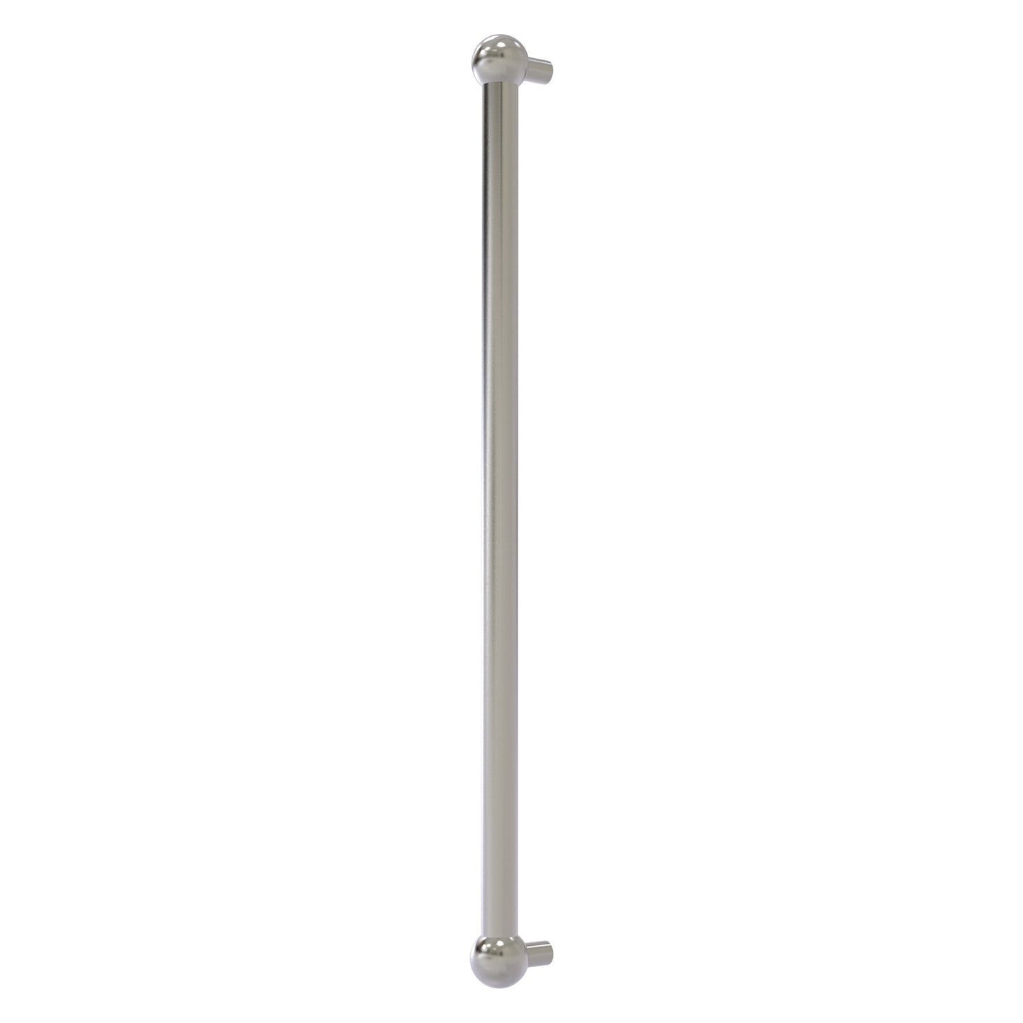 Allied Brass C-30-RP 18" x 1" Satin Nickel Solid Brass Refrigerator Pull