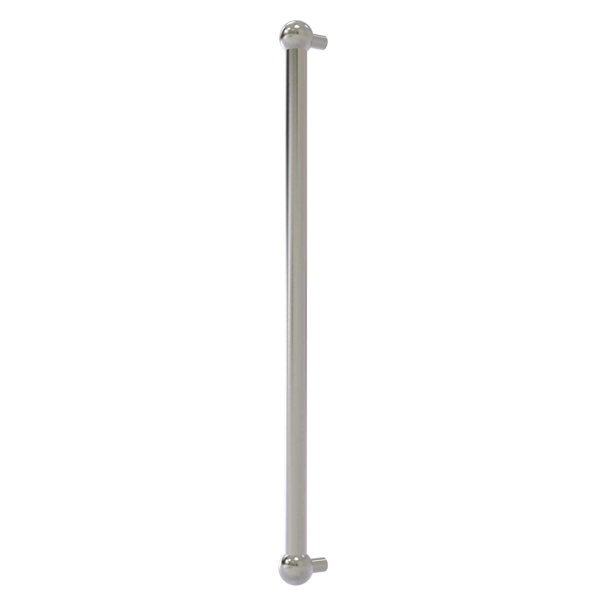 Allied Brass C-30-RP 18" x 1" Satin Nickel Solid Brass Refrigerator Pull