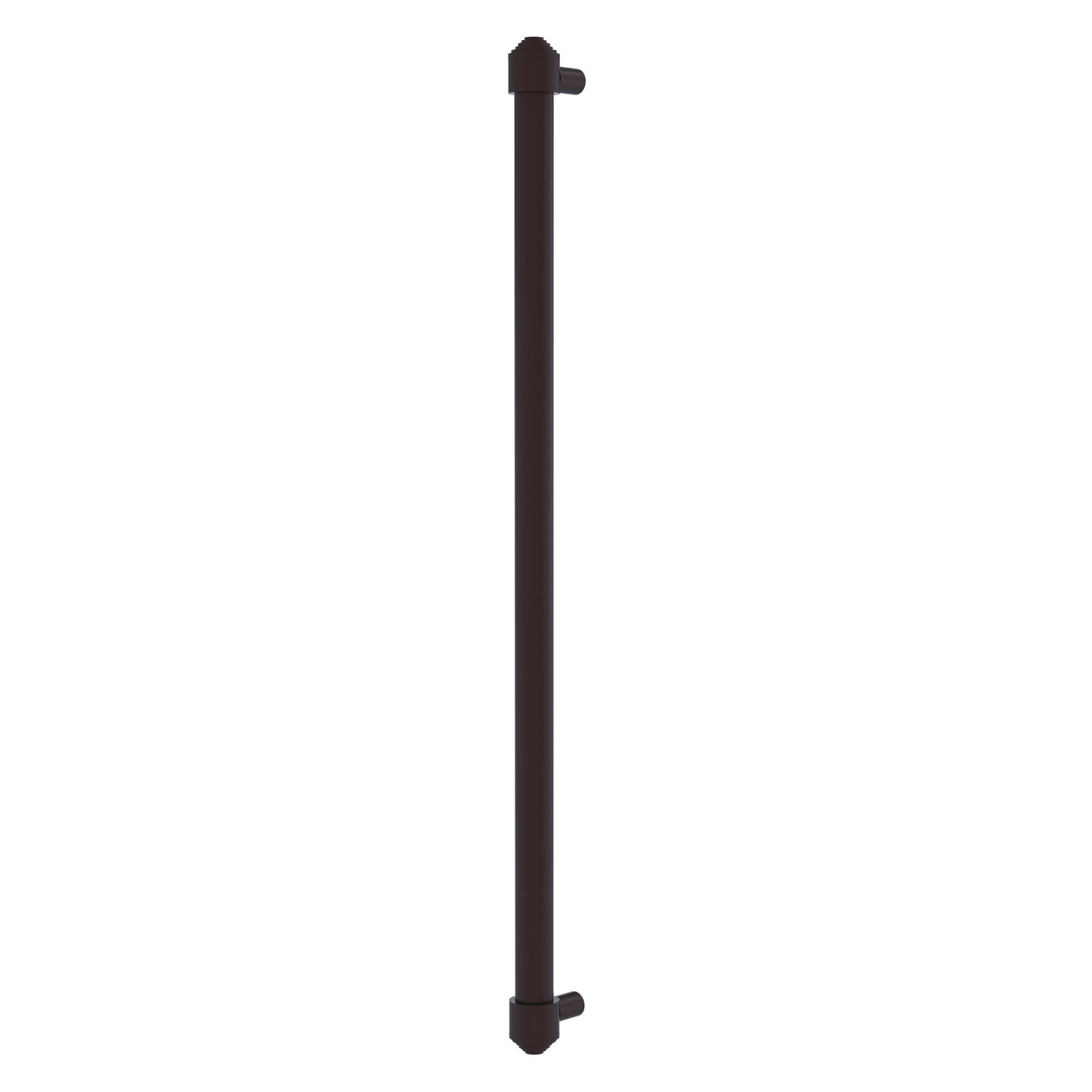 Allied Brass Cabinet Hardware 18" x 1.7" Antique Bronze Solid Brass Refrigerator Pull