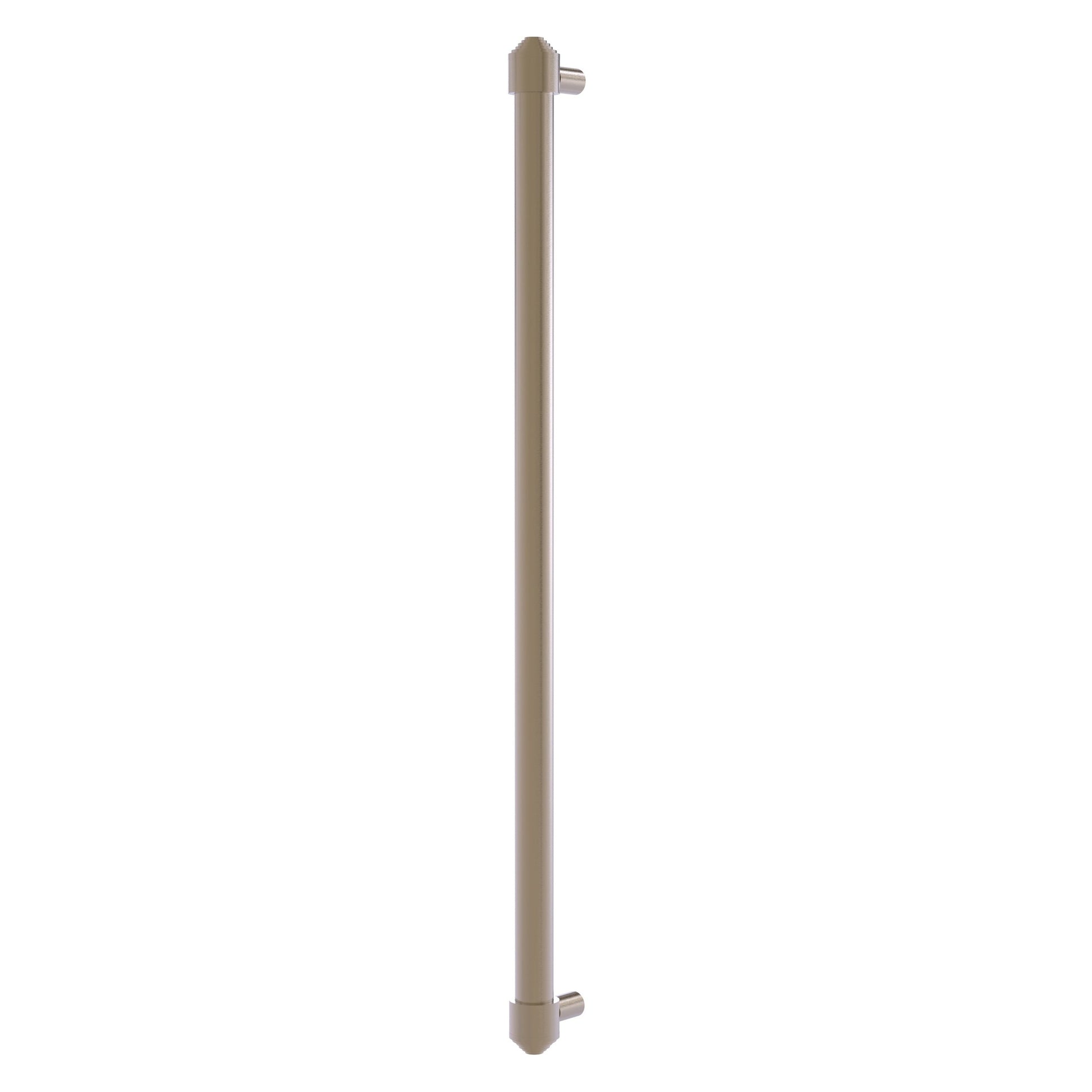 Allied Brass Cabinet Hardware 18" x 1.7" Antique Pewter Solid Brass Refrigerator Pull