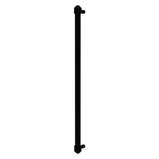 Allied Brass Cabinet Hardware 18" x 1.7" Matte Black Solid Brass Refrigerator Pull