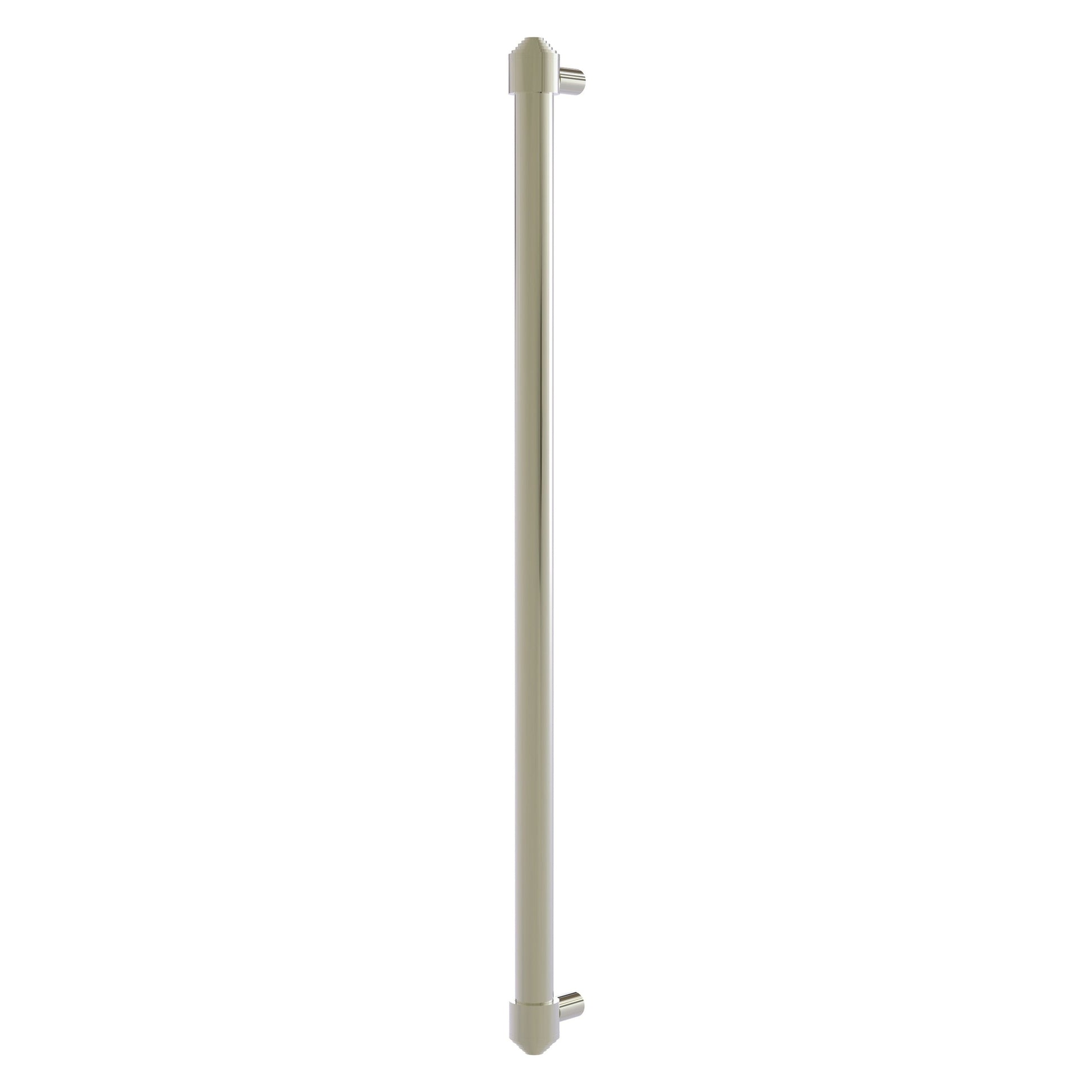 Allied Brass Cabinet Hardware 18" x 1.7" Polished Nickel Solid Brass Refrigerator Pull