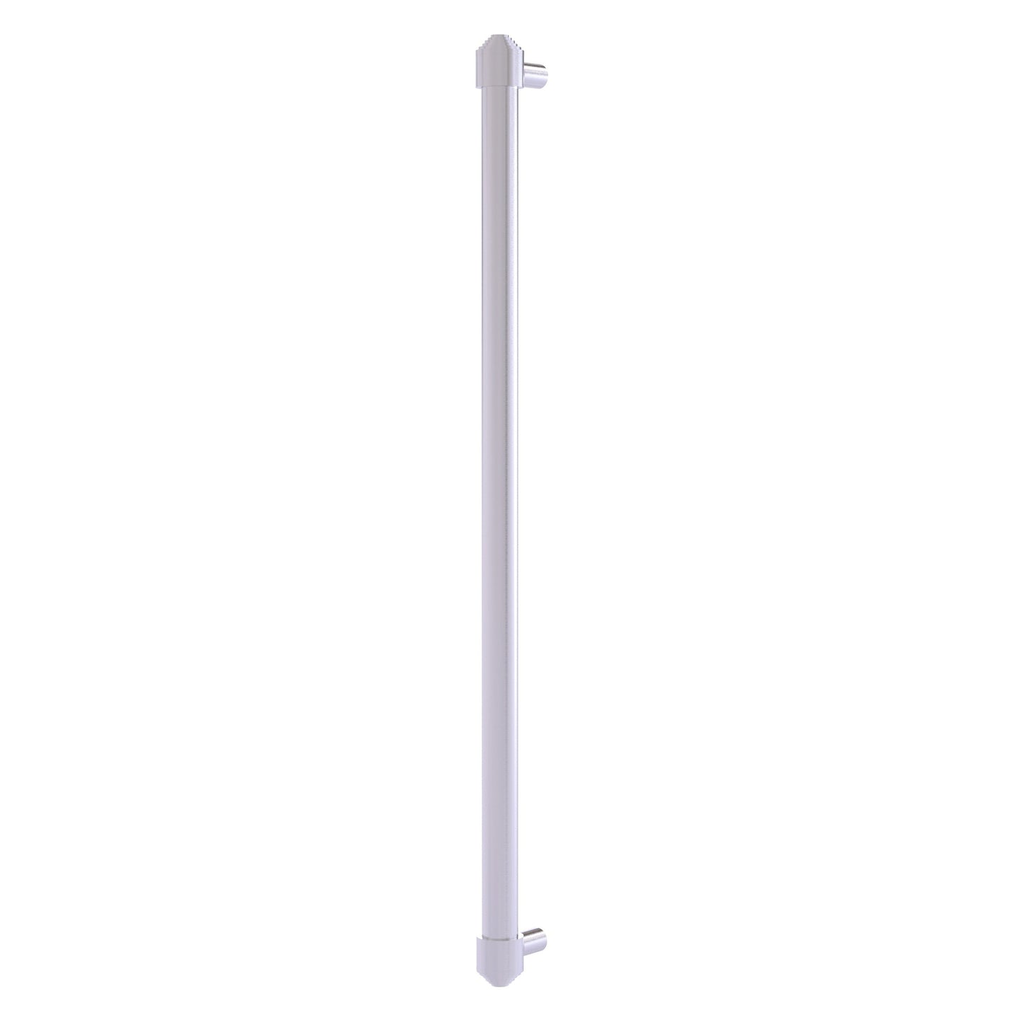 Allied Brass Cabinet Hardware 18" x 1.7" Satin Chrome Solid Brass Refrigerator Pull