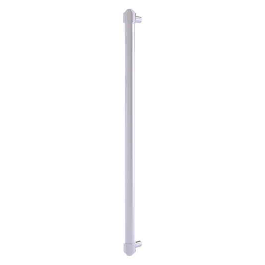Allied Brass Cabinet Hardware 18" x 1.7" Satin Chrome Solid Brass Refrigerator Pull