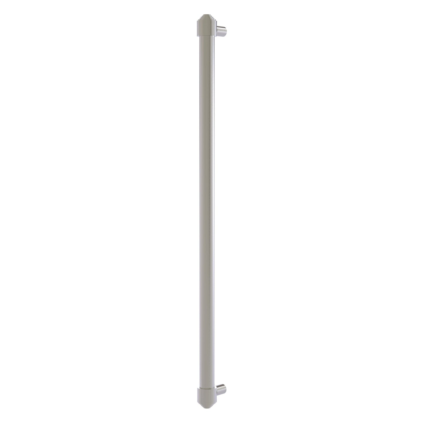Allied Brass Cabinet Hardware 18" x 1.7" Satin Nickel Solid Brass Refrigerator Pull