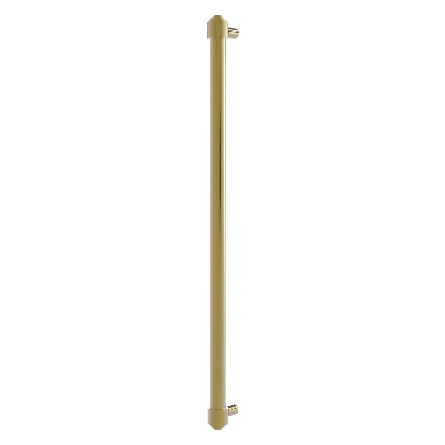 Allied Brass Cabinet Hardware 18" x 1.7" Unlacquered Brass Solid Brass Refrigerator Pull