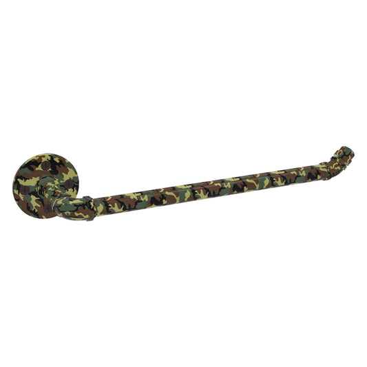 Allied Brass Camo 15.5" x 4" Military Camo Solid Brass Wall-Mounted Paper Towel Holder