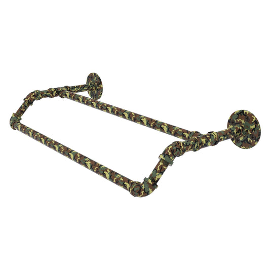 Allied Brass Camo 18" x 10.3" Military Camo Solid Brass Towel Bar