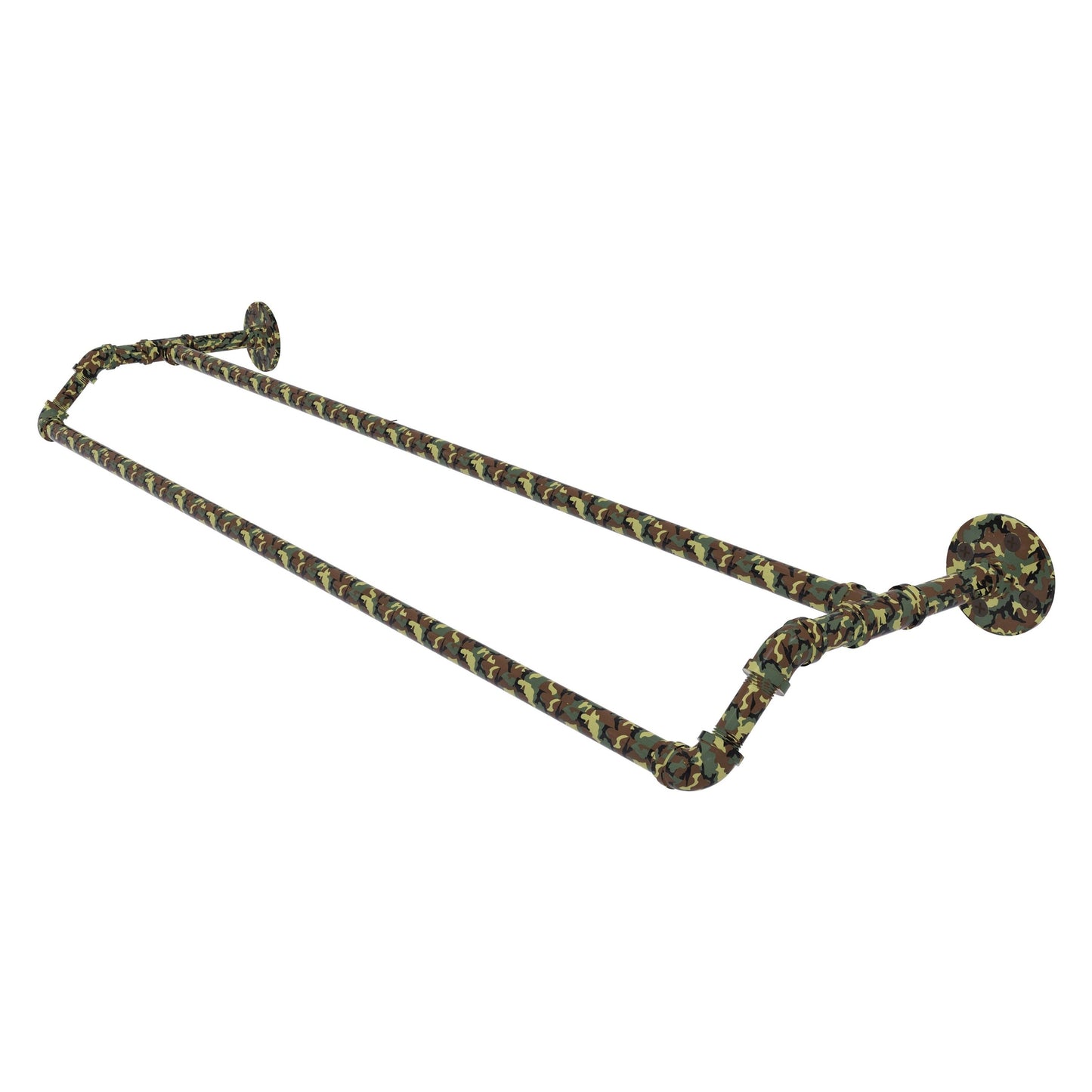Allied Brass Camo 36" x 10.3" Military Camo Solid Brass Towel Bar