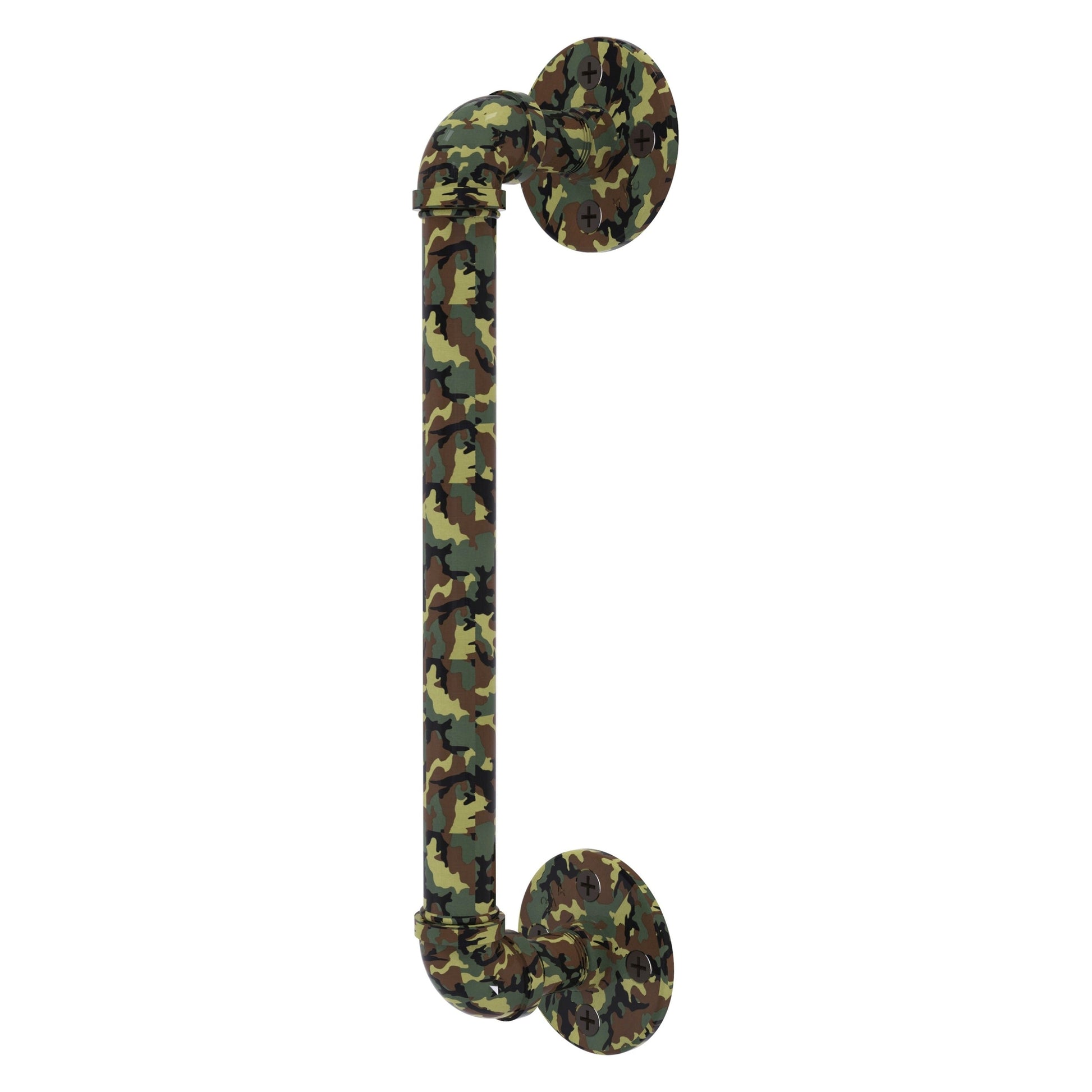 Allied Brass Camo 8" x 3.4" Military Camo Solid Brass Door Pull