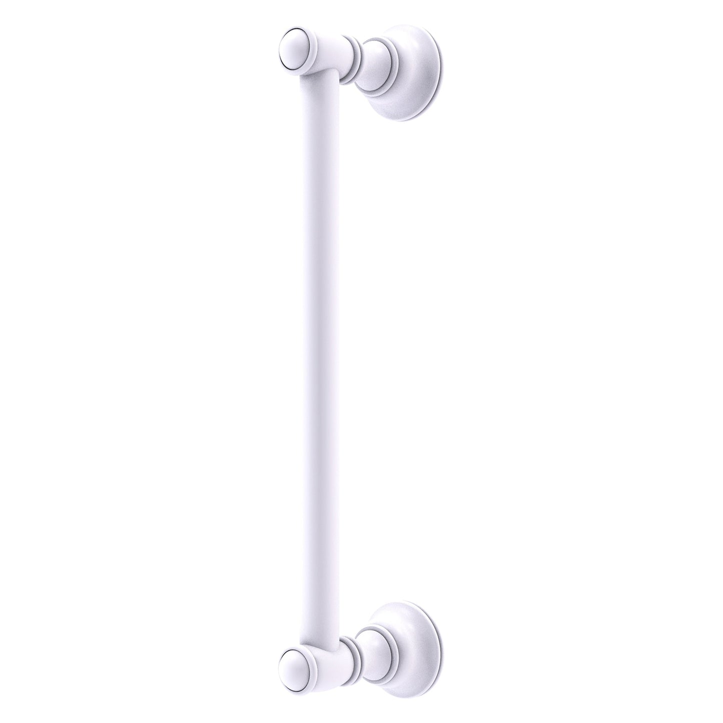 Allied Brass Carolina 14" x 3.6" Matte White Solid Brass Door Pull