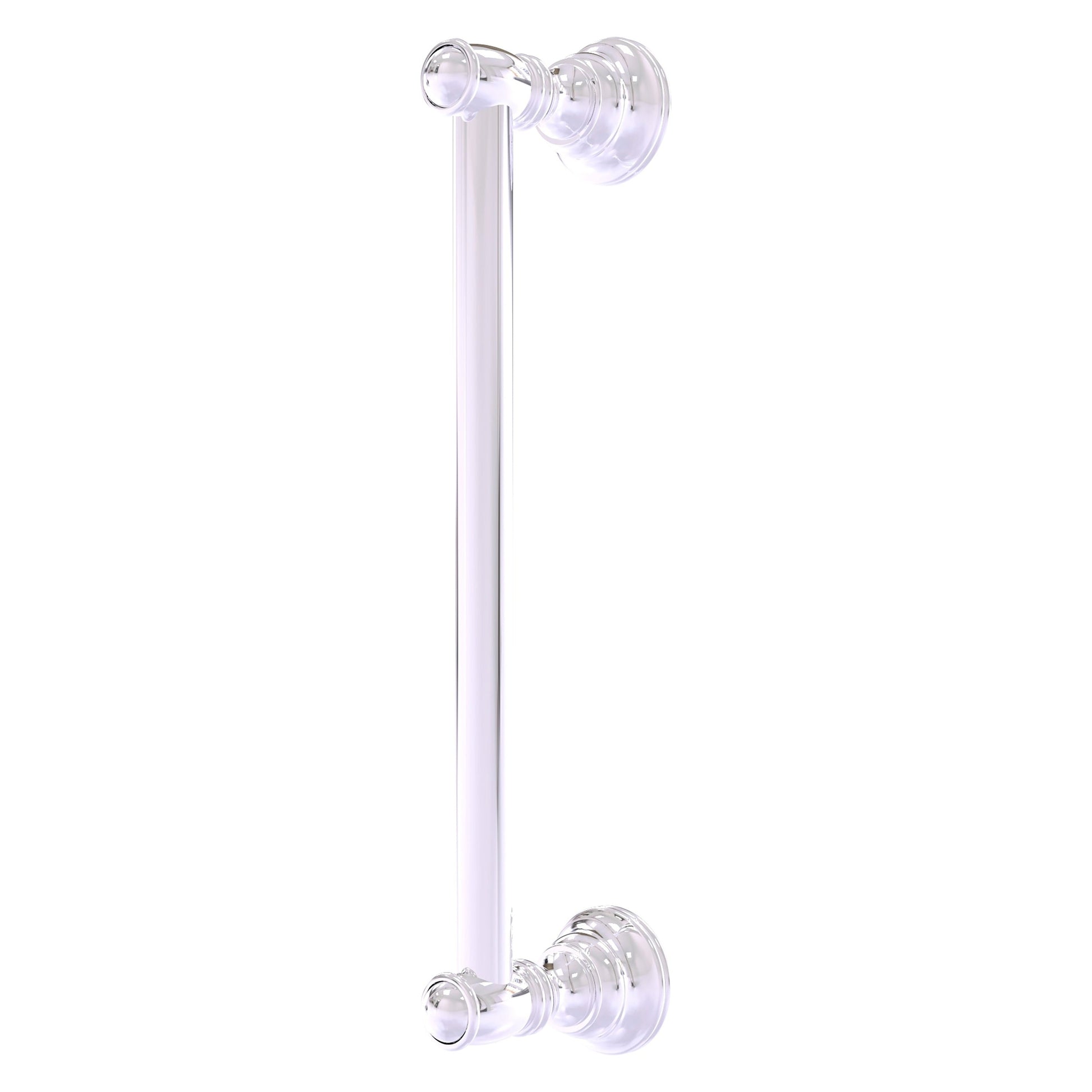 Allied Brass Carolina 14" x 3.6" Polished Chrome Solid Brass Door Pull
