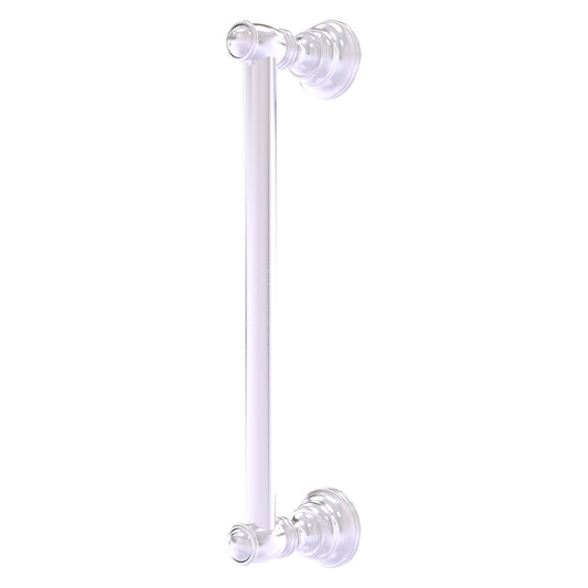 Allied Brass Carolina 14" x 3.6" Satin Chrome Solid Brass Door Pull
