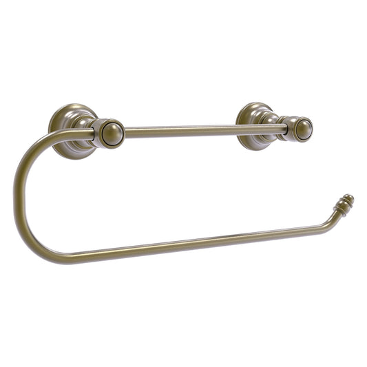 Allied Brass Carolina 14.2" x 3.3" Antique Brass Solid Brass Wall-Mounted Paper Towel Holder