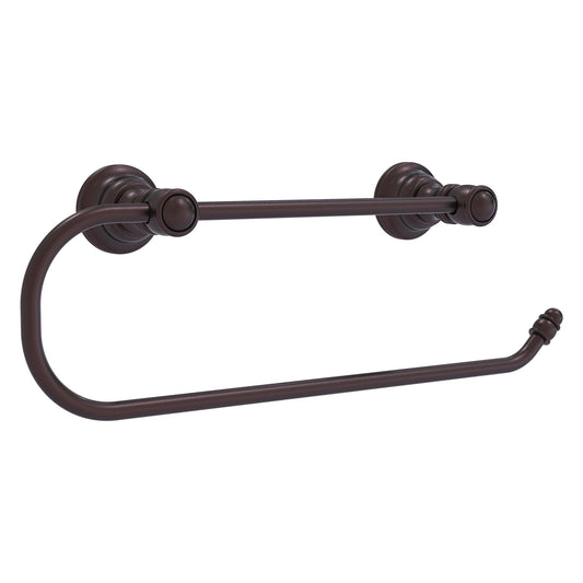Allied Brass Carolina 14.2" x 3.3" Antique Bronze Solid Brass Wall-Mounted Paper Towel Holder
