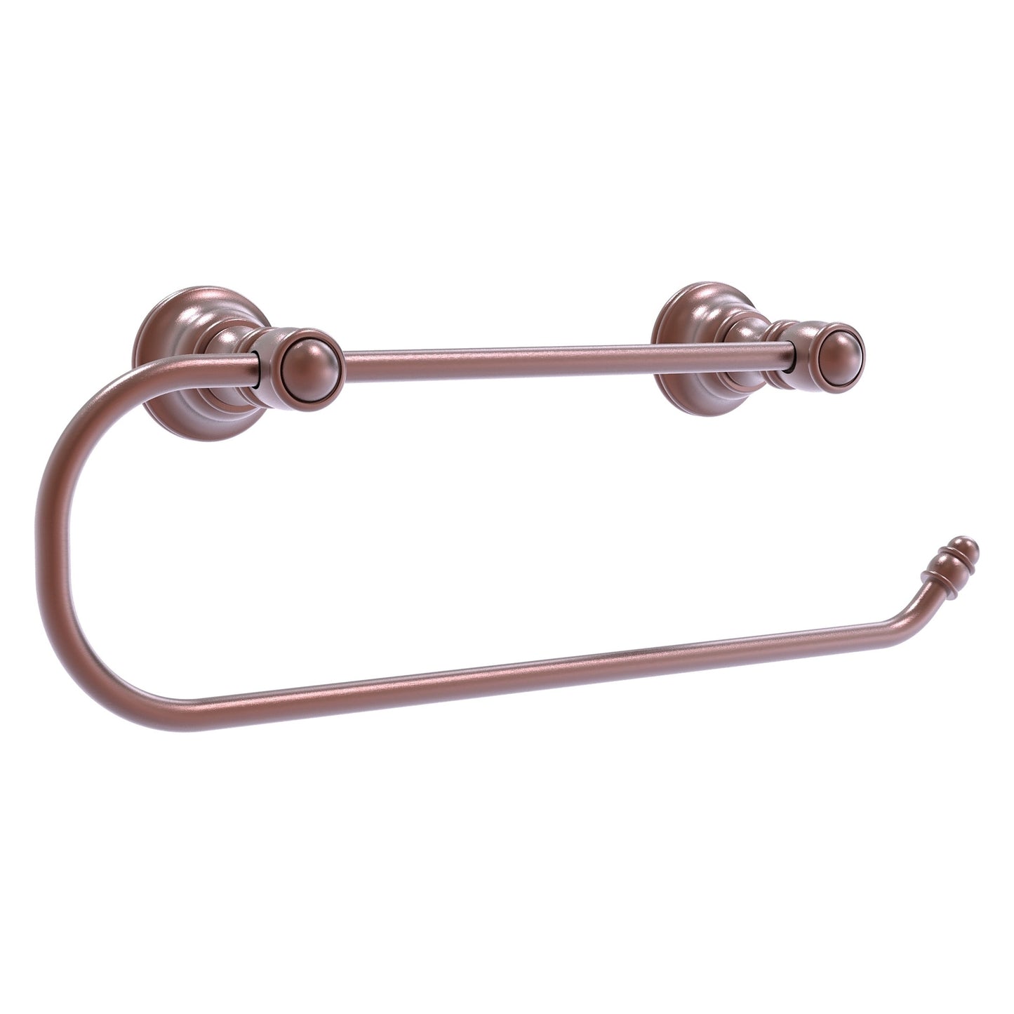 Allied Brass Carolina 14.2" x 3.3" Antique Copper Solid Brass Wall-Mounted Paper Towel Holder