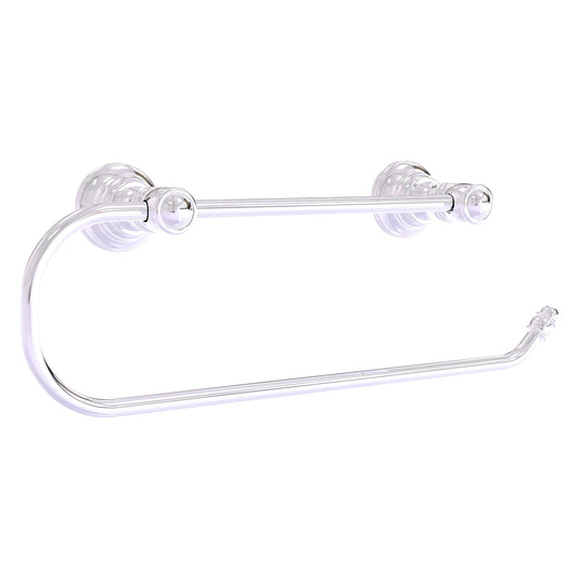 Allied Brass Carolina 14.2" x 3.3" Polished Chrome Solid Brass Wall-Mounted Paper Towel Holder