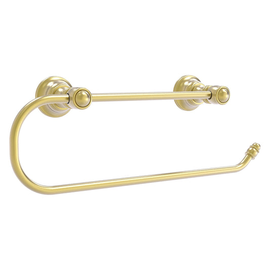 Allied Brass Carolina 14.2" x 3.3" Satin Brass Solid Brass Wall-Mounted Paper Towel Holder