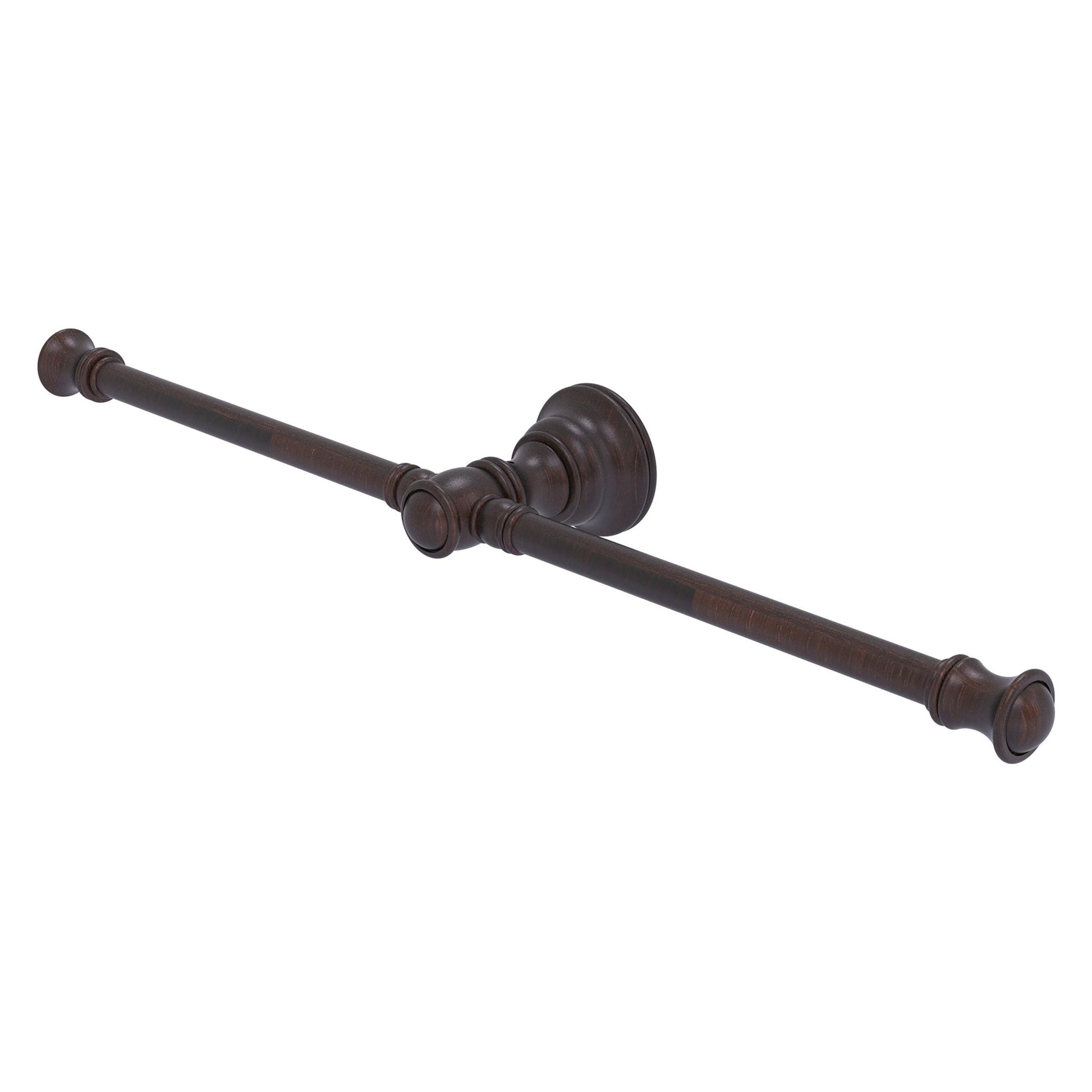 Allied Brass Carolina 16.8" x 3.3" Venetian Bronze Solid Brass 2-Arm Guest Towel Holder