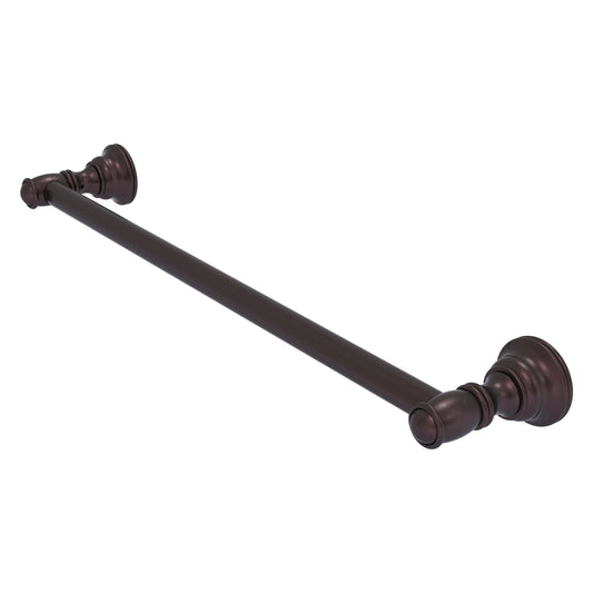 Allied Brass Carolina 20" x 2" Antique Bronze Solid Brass Towel Bar