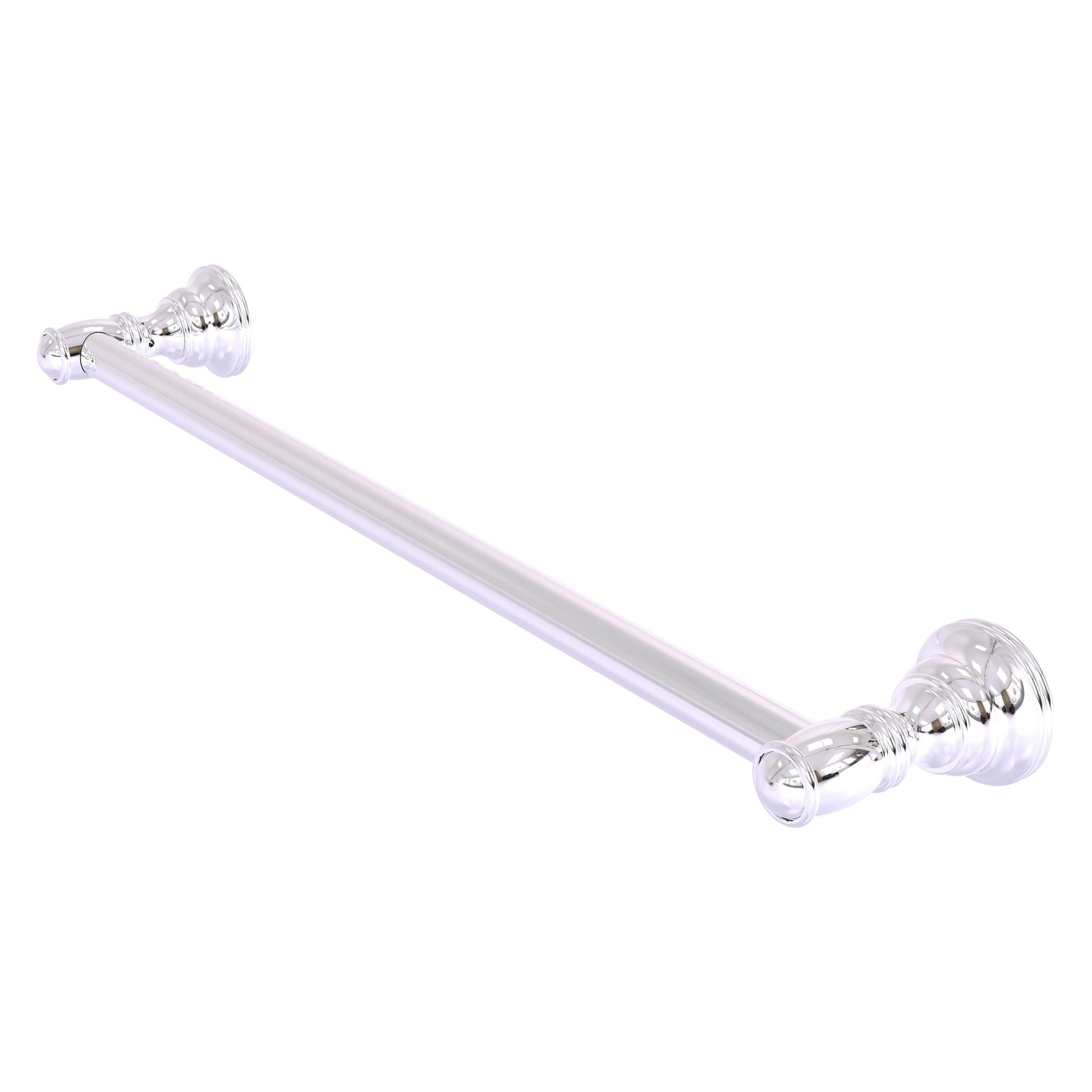 Allied Brass Carolina 20" x 2" Polished Chrome Solid Brass Towel Bar