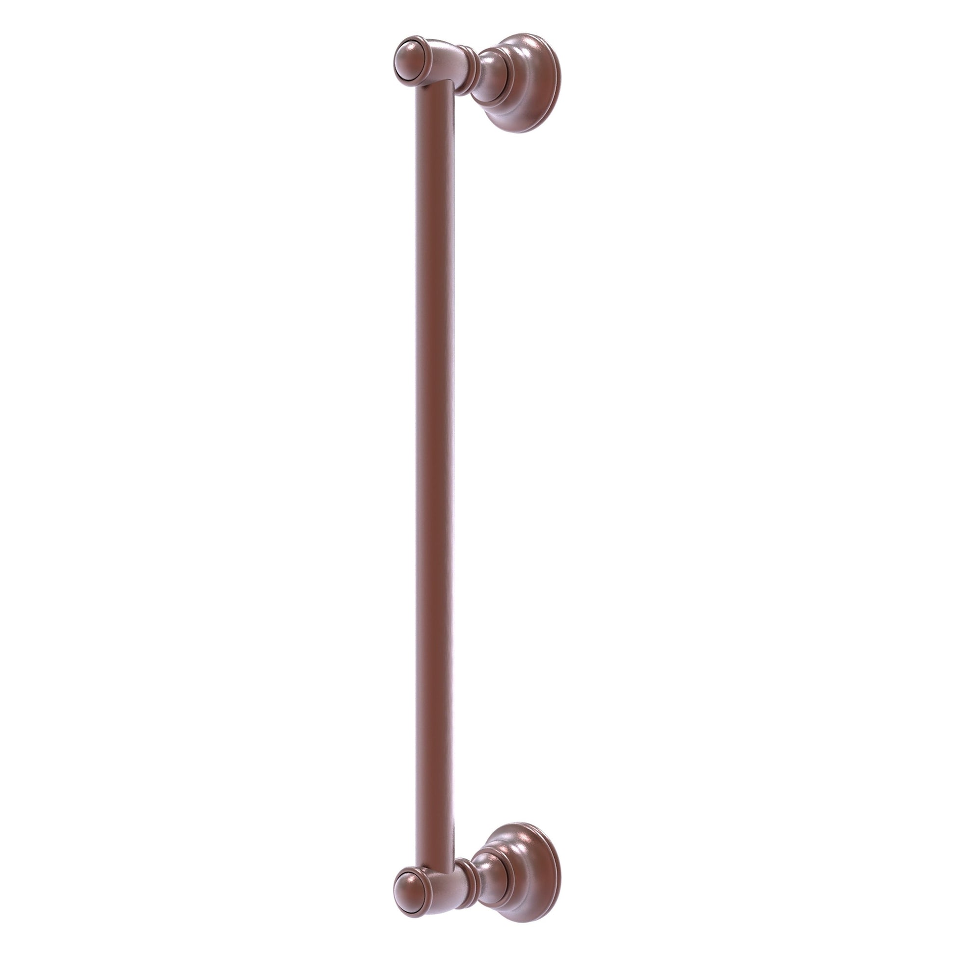 Allied Brass Carolina 20" x 3.6" Antique Copper Solid Brass Refrigerator Pull