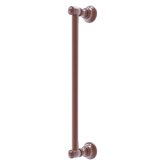 Allied Brass Carolina 20" x 3.6" Antique Copper Solid Brass Refrigerator Pull