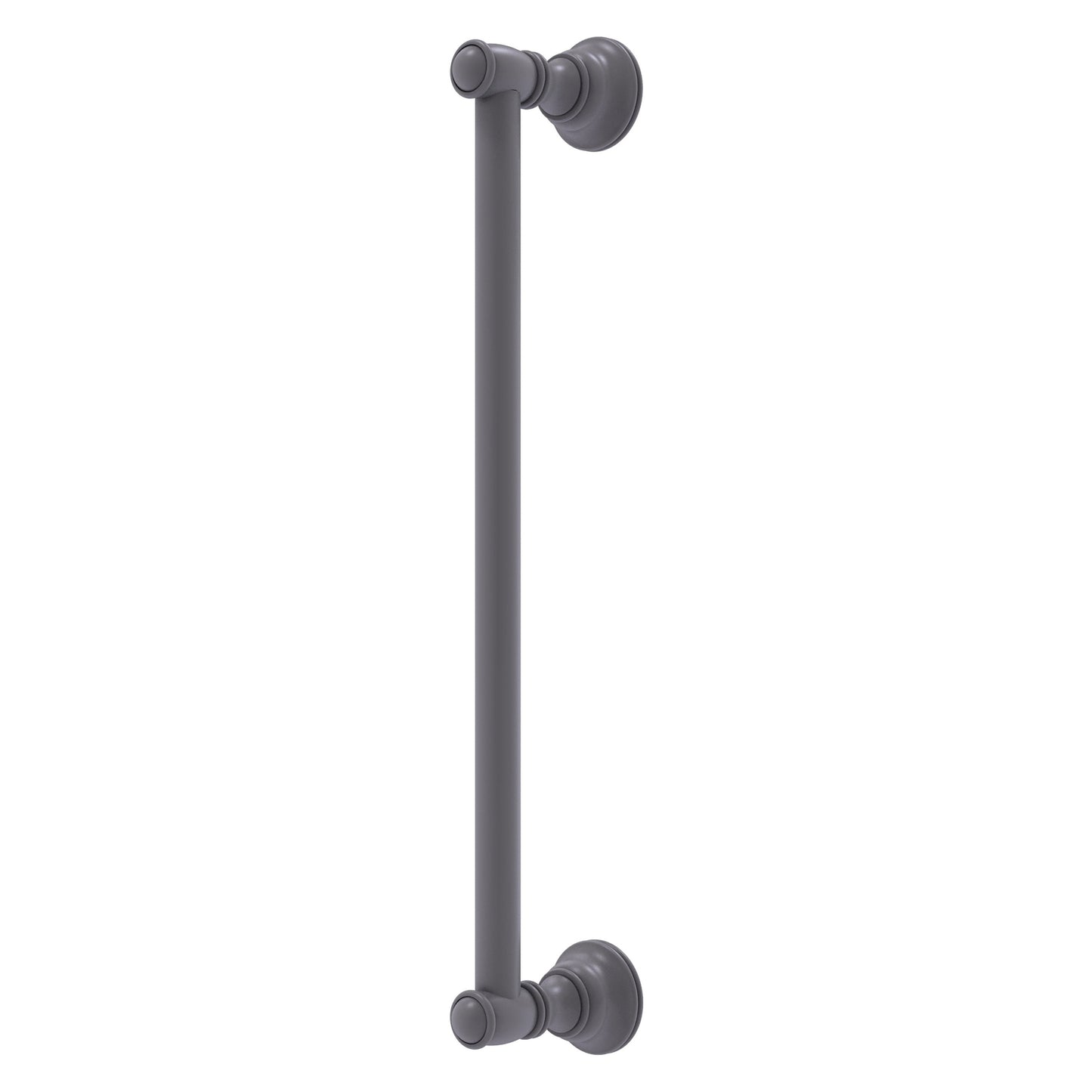 Allied Brass Carolina 20" x 3.6" Matte Gray Solid Brass Refrigerator Pull