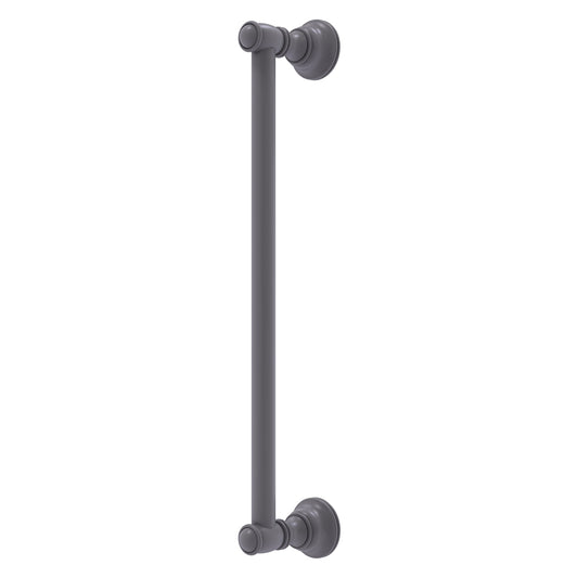 Allied Brass Carolina 20" x 3.6" Matte Gray Solid Brass Refrigerator Pull
