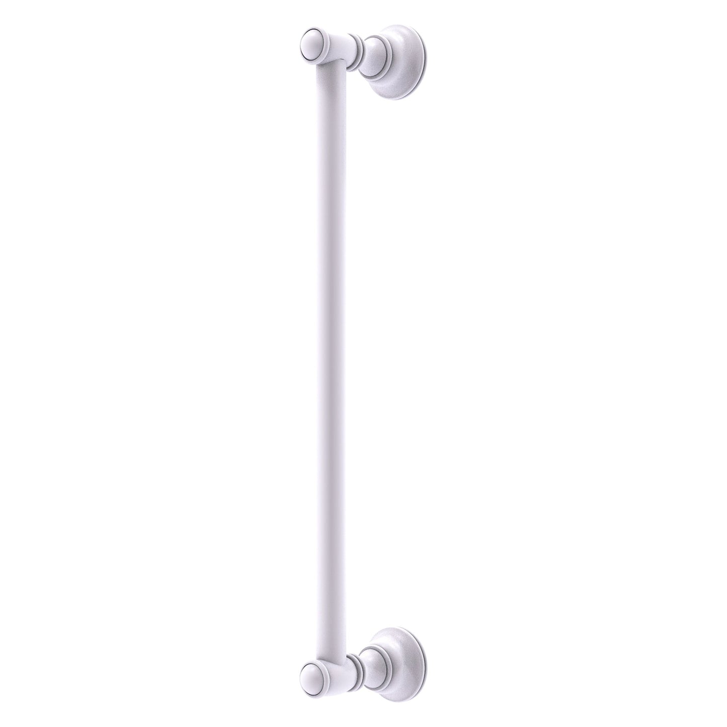 Allied Brass Carolina 20" x 3.6" Matte White Solid Brass Refrigerator Pull