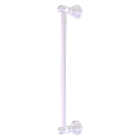 Allied Brass Carolina 20" x 3.6" Satin Chrome Solid Brass Refrigerator Pull