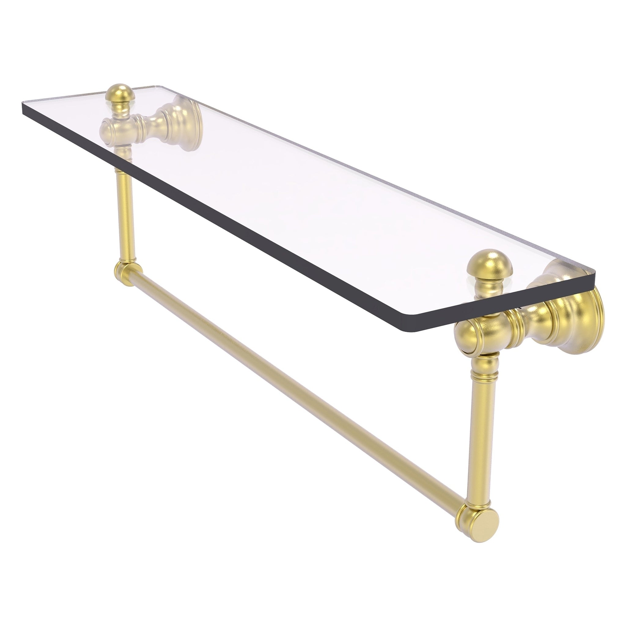 Allied Brass outlets Glass Towel Shelf