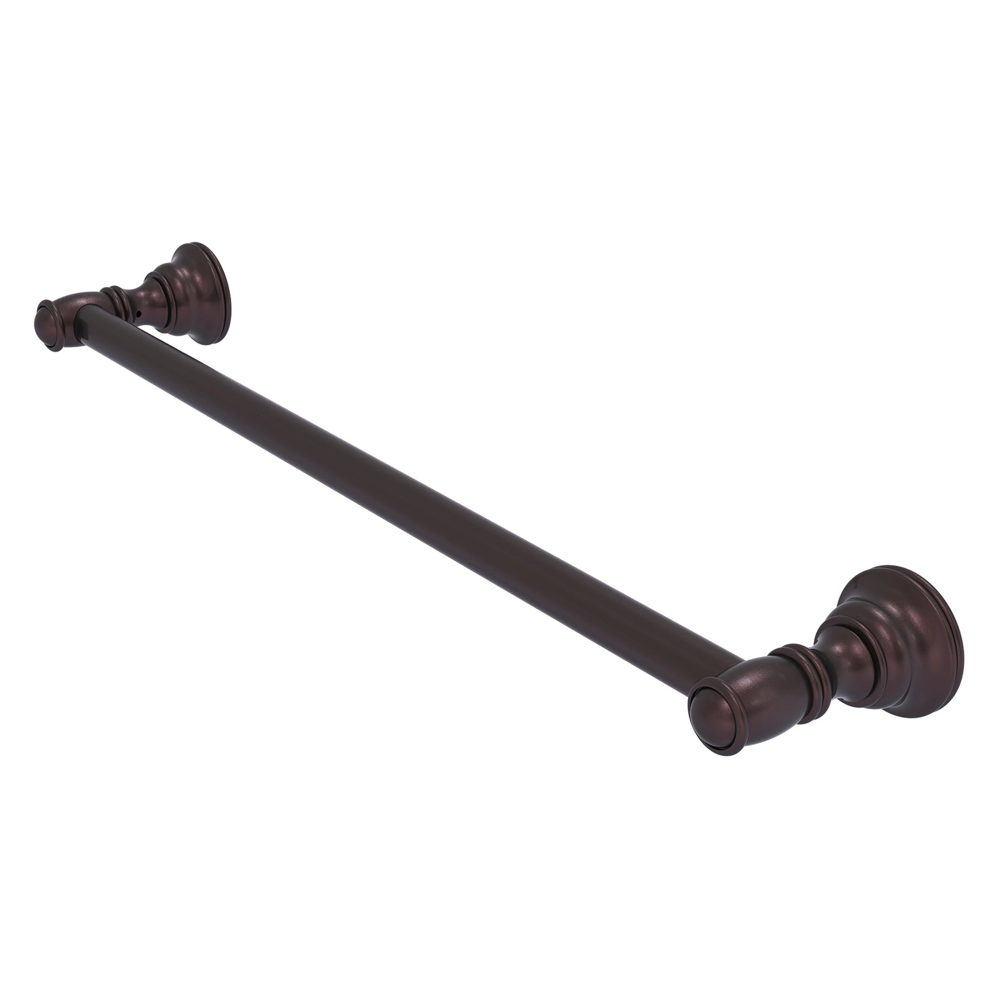 Allied Brass Carolina 30" x 2" Antique Bronze Solid Brass Towel Bar
