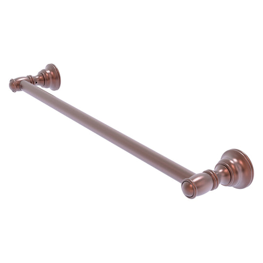 Allied Brass Carolina 36" x 2" Antique Copper Solid Brass Towel Bar