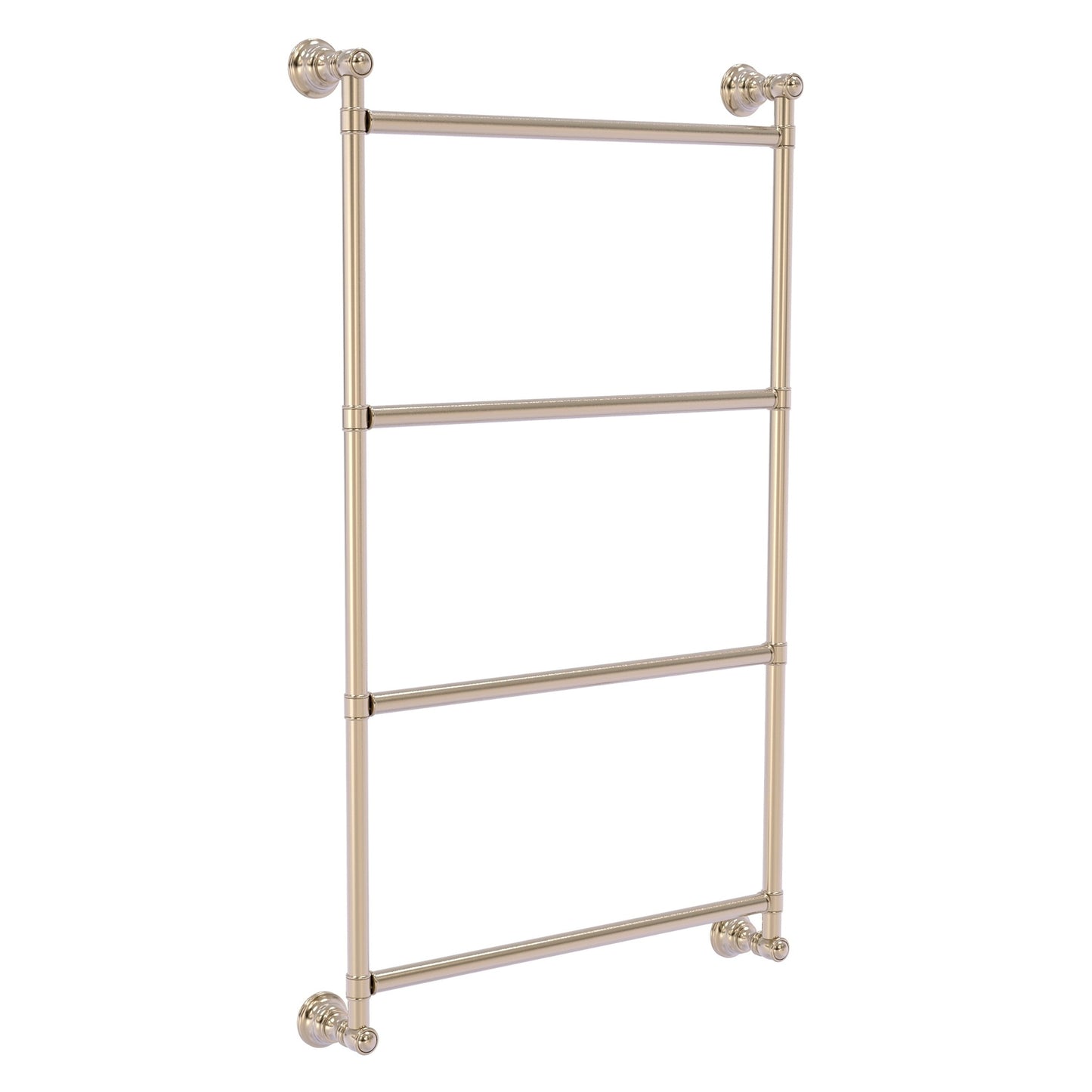 Allied Brass Carolina 36" x 3.3" Antique Pewter Solid Brass 4-Tier Ladder Towel Bar