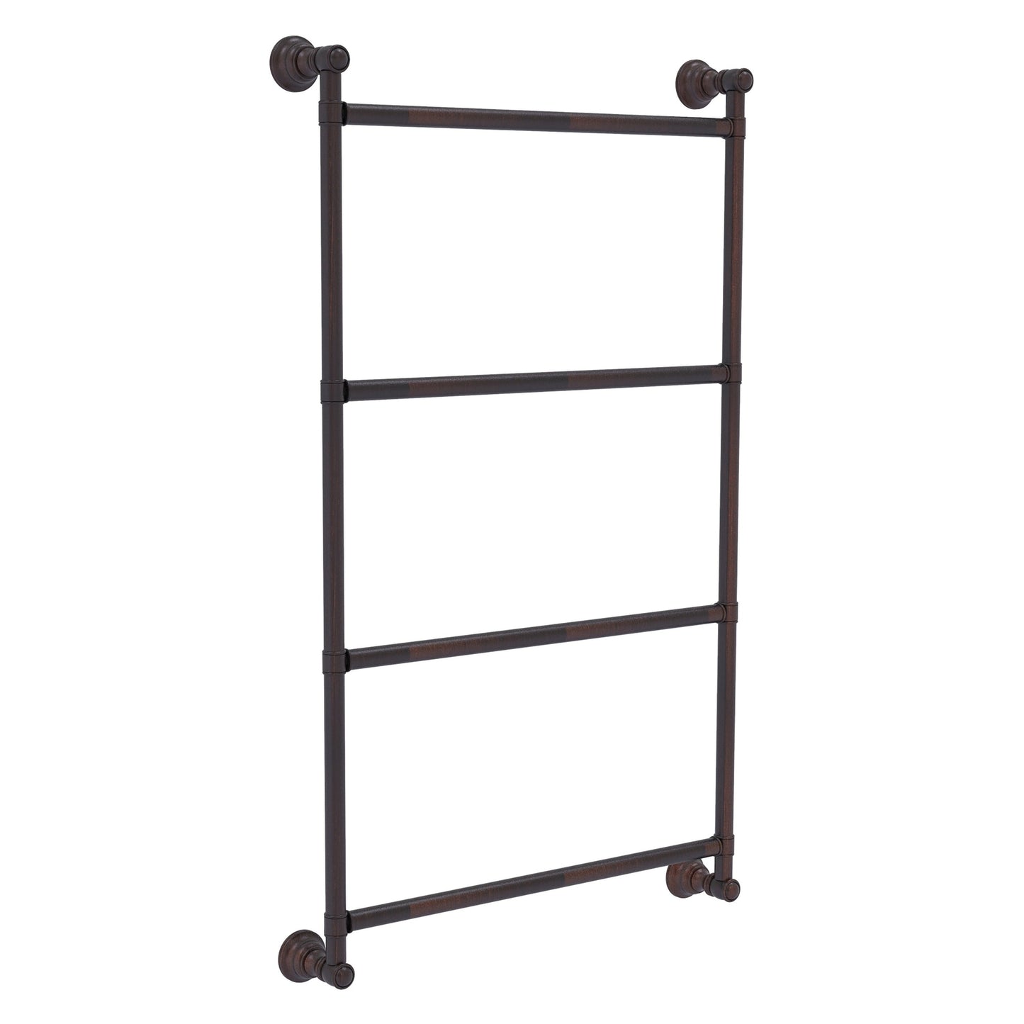 Allied Brass Carolina 36" x 3.3" Venetian Bronze Solid Brass 4-Tier Ladder Towel Bar