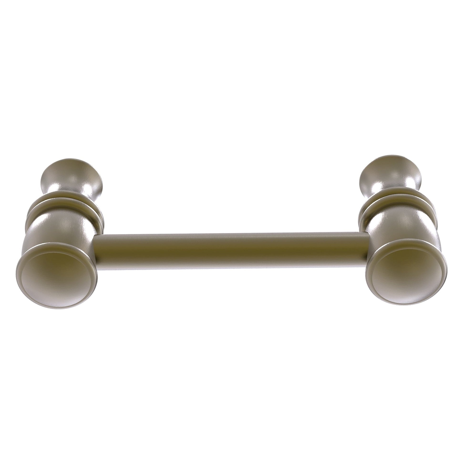 Allied Brass Carolina 3.8" x 1.7" Antique Brass Solid Brass Cabinet Pull