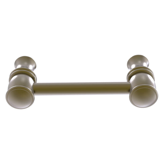 Allied Brass Carolina 3.8" x 1.7" Antique Brass Solid Brass Cabinet Pull