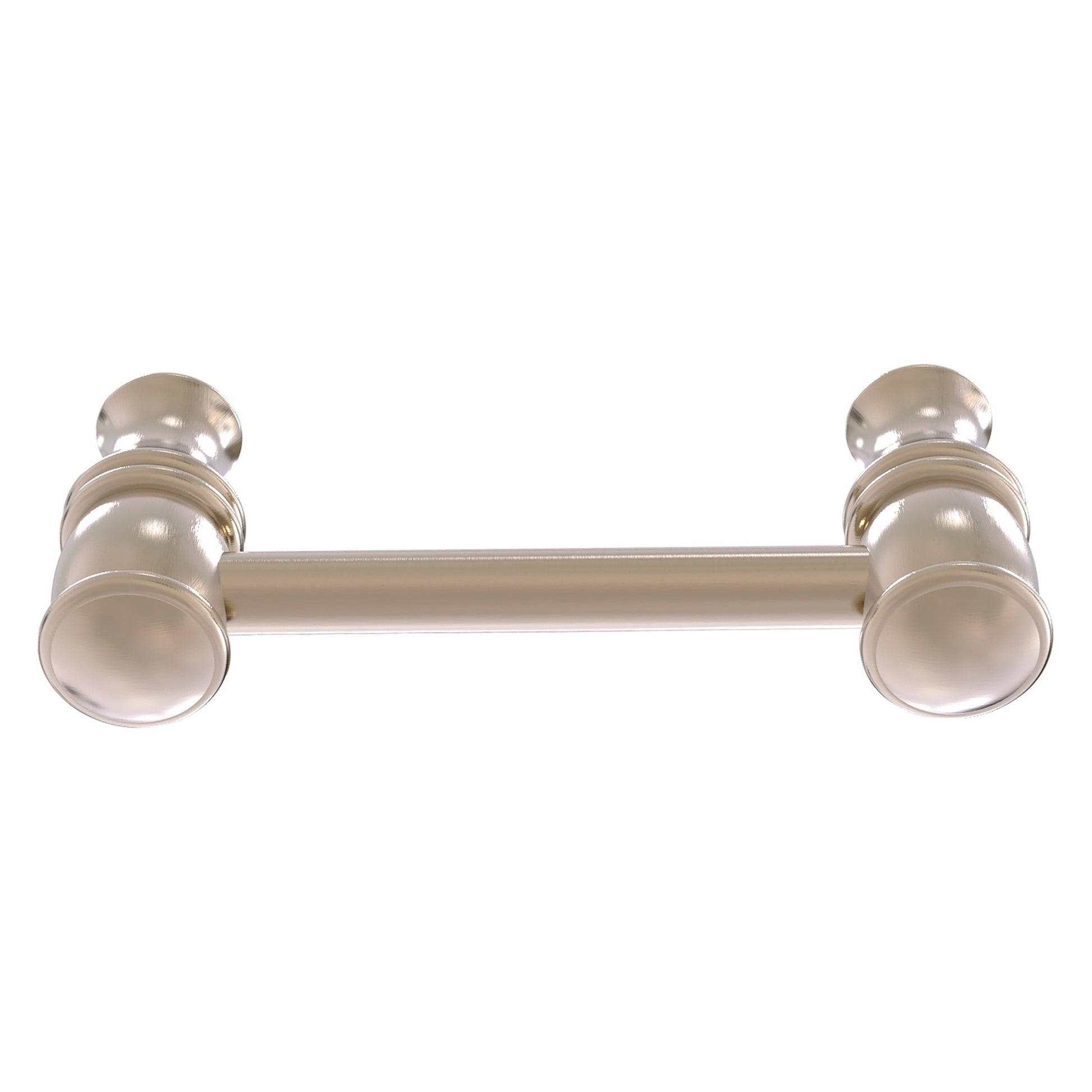 Allied Brass Carolina 3.8" x 1.7" Antique Pewter Solid Brass Cabinet Pull