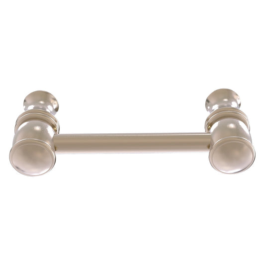 Allied Brass Carolina 3.8" x 1.7" Antique Pewter Solid Brass Cabinet Pull