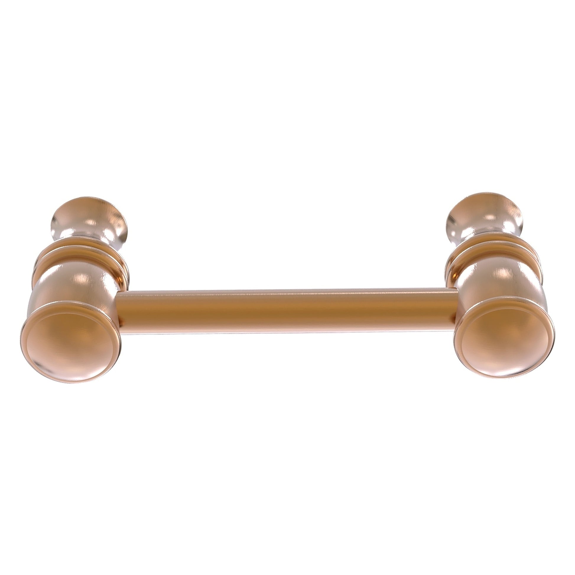 Allied Brass Carolina 3.8" x 1.7" Brushed Bronze Solid Brass Cabinet Pull
