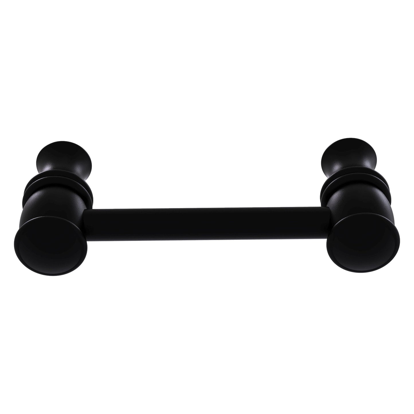 Allied Brass Carolina 3.8" x 1.7" Matte Black Solid Brass Cabinet Pull