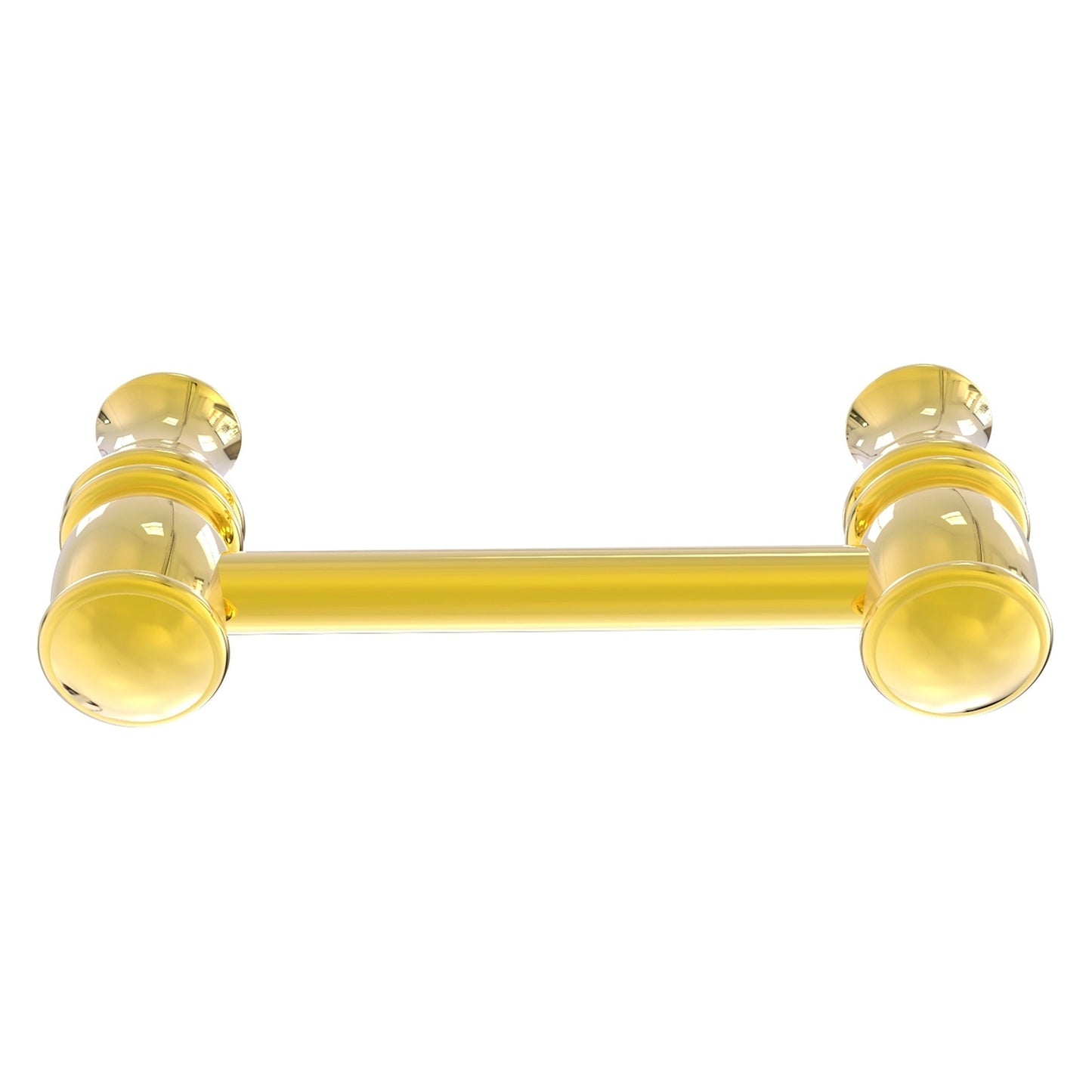 Allied Brass Carolina 3.8" x 1.7" Polished Brass Solid Brass Cabinet Pull