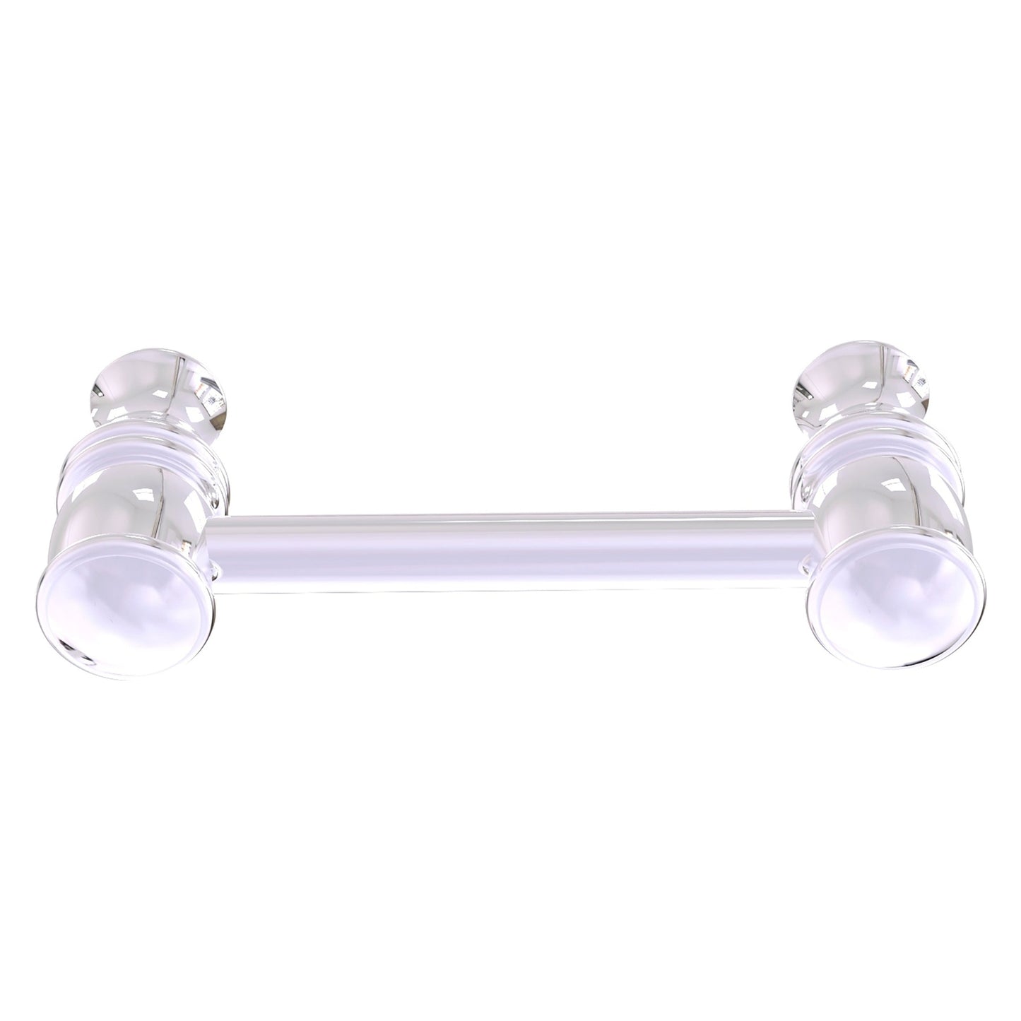 Allied Brass Carolina 3.8" x 1.7" Polished Chrome Solid Brass Cabinet Pull