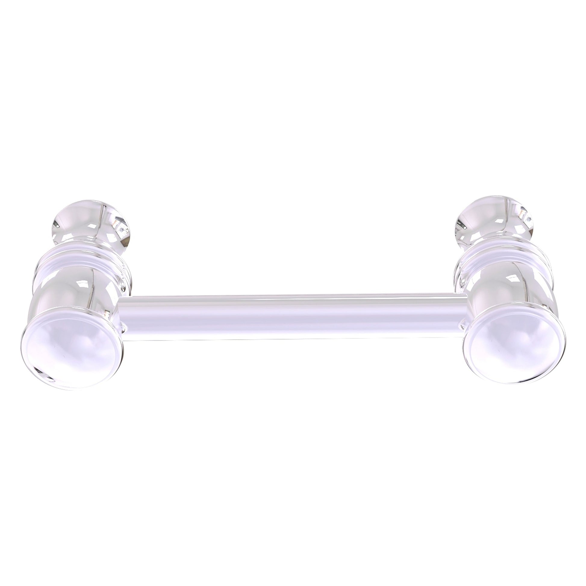 Allied Brass Carolina 3.8" x 1.7" Polished Chrome Solid Brass Cabinet Pull
