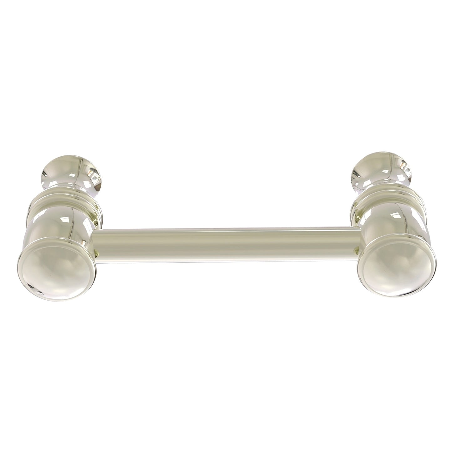 Allied Brass Carolina 3.8" x 1.7" Polished Nickel Solid Brass Cabinet Pull