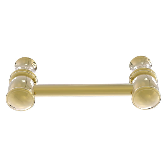 Allied Brass Carolina 3.8" x 1.7" Unlacquered Brass Solid Brass Cabinet Pull
