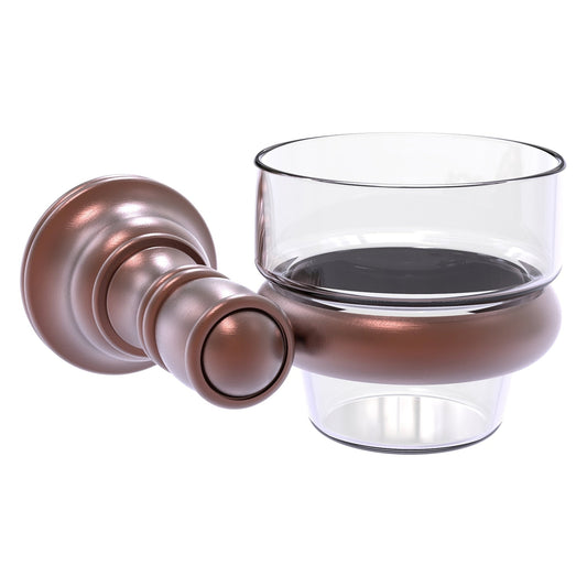 Allied Brass Carolina 4.3" x 4" Antique Copper Solid Brass Wall-Mounted Votive Candle Holder