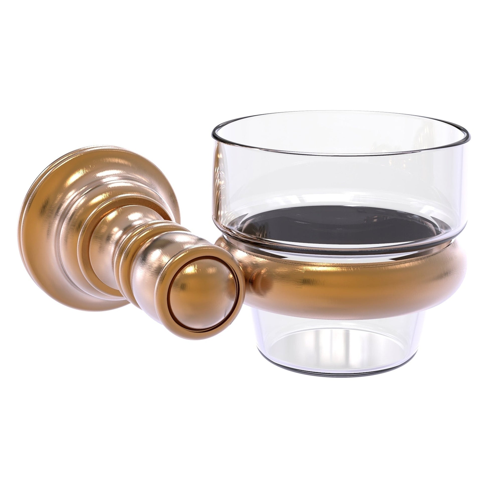 Allied Brass Carolina 4.3" x 4" Brushed Bronze Solid Brass Wall-Mounted Votive Candle Holder